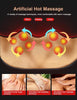 Image of Electric Neck Shiatsu Roller Massager for Back Pain Infrared Heating Massage