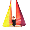 Image of Multicolour 5 meters Aerial Anti-gravity Yoga Hammock Swing Flying Yoga Bed Bodybuilding Gym