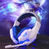 Image of Gaming Headset And 3.5mm Computer Headset Headphone with Microphone LED Light Stereo Earphone Game Headsets For PC Dota 2