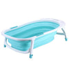 Image of Baby ShowerTubs Multifunctional Folding Bathtub For Children Portable Seatable Reclining Enlarged Plastic Family Kids