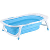 Image of Baby ShowerTubs Multifunctional Folding Bathtub For Children Portable Seatable Reclining Enlarged Plastic Family Kids