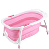 Image of Baby ShowerTubs Multifunctional Folding Bathtub For Children Portable Seatable Reclining Enlarged Plastic Family Kids