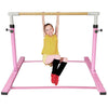 Image of Sporting High bar Gymnastics Equipment Hardwood Balance Beam Indoor Home Horizontal Bar Fitness Equipment Exercise for Children
