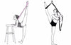 Image of Whole set Latex Yoga Elastic strap fitness resistance band
