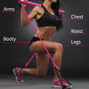Image of Portable Pilates Kit Resistance Band Fitness Yoga Rally