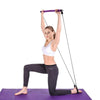 Image of Pilates Bar Lightweight Resistance Band And Toning Bar Home Gym Trainer Portable Pilates Total Body Workout Yoga Fitness Stretch