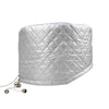 Image of Electric heating cap evaporation cap hair care inverted film home baked oil hat hair coloring cap pinky