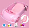 Image of New Baby Items Lying Shower Car Shape Infant Baby Children Bath tub