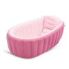 Image of Portable Inflatable Baby Bath Kids Bathtub Thickening Folding Washbowl Children Tub Baby Swimming Pool