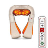 Image of Electric Neck Shiatsu Roller Massager for Back Pain Infrared Heating Massage