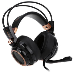 Somic G941 Upgrade Active Noise Cancelling Headphone 7.1 Virtual Surround Sound USB Gaming Headset with Mic Vibrating