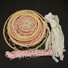 Image of DIY Large Doily Lace Dream Catcher Crafts Set Lace Dream Catcher Set Background Wall