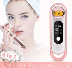 RF Facial Beauty Machine Electric Face Lifting Tighten Remove Wrinkle Massager Rejuvenation Anti-aging SKin