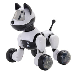 Intelligent Dance Robot Dog Electronic Pet Toys With Music Light Voice Control Free Mode Sing Smart Dog Robot For Kids