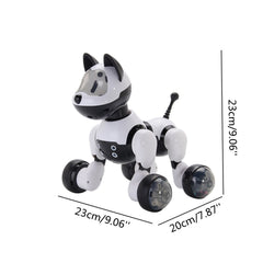 Intelligent Dance Robot Dog Electronic Pet Toys With Music Light Voice Control Free Mode Sing Smart Dog Robot For Kids