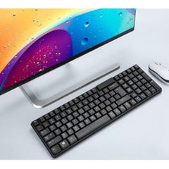 Wireless Bluetooth Mechanical feeling Keyboard 104 keys Gaming Keyboards Waterproof for PC Tablet Android