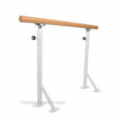 Floor Fixed Dance Bar, Leg Pressing Ballet Barre with 80cm-120cm Height Adjustable