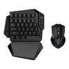 Image of GameSir Z2 Gaming Wireless Keypad and Mouse Combo 2.4GHz One-handed Mechanical Keyboard With 4 Silicon Keys