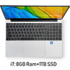 Image of 15.6 inch i7 Gaming Laptops With 8G RAM 1TB 512G 256G 128G SSD Ultrabook Win10 Notebook Computer