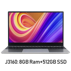 AMOUDO 15.6inch Gaming Laptop Inel Core i7-4650U 8GB RAM 512GB SSD 1920*1080P FHD Win7/10 System Ultrathin Notebook Computer