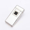 Image of 75*36mm High-end Fingerprint Recognition Plasma Lighter  Windproof Flameless USB Charge Cigarette Metal Creative Smoking Gadget