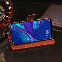 For Huawei P Smart+ 2019 Case Flip Wallet Business Leather Coque Phone Case for Huawei P Smart Plus 2019 Cover Capa Accessories