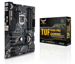 ASUS TUF B360-PRO GAMING desktop computer game board WI-FI used Complete accessories