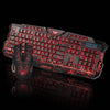 Image of Gaming Keyboard Mouse Combo Backlit LED +Colorful Gaming Mouse Light 7 Buttons for Desktop Laptop