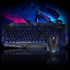 Image of Gaming Keyboard Mouse Combo Backlit LED +Colorful Gaming Mouse Light 7 Buttons for Desktop Laptop