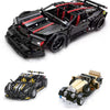 Image of xinbao small Supercar bricks city technic racing car model MOC Assassin X19 cars Building Block Toys for boys