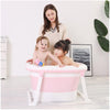 Image of Multifunctional Folding Bathtube for Children Portable Seatable Plastic Baby Bath Shower
