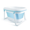 Image of Multifunctional Folding Bathtube for Children Portable Seatable Plastic Baby Bath Shower