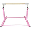 Image of Sporting High bar Gymnastics Equipment Hardwood Balance Beam Indoor Home Horizontal Bar Fitness Equipment Exercise for Children