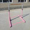 Image of Sporting High bar Gymnastics Equipment Hardwood Balance Beam Indoor Home Horizontal Bar Fitness Equipment Exercise for Children