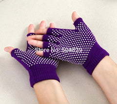 Wholesale Yoga Gloves Fitness Lady Non-slip Professional Glove Sports Exercise Training Half Fingers Woman