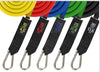 Image of Resistance Bands 11pcs Set Tubes for Fitness Home Gym Exercise Workout Yoga