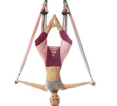 Fitness Yoga Hammock Yoga Swing Anti-gravity Aerial Straps High Strength Fabric Decompression With 6 Grip Hand Extend