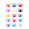 Image of Fitness Yoga Hammock Yoga Swing Anti-gravity Aerial Straps High Strength Fabric Decompression With 6 Grip Hand Extend
