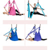 Image of Fitness Yoga Hammock Yoga Swing Anti-gravity Aerial Straps High Strength Fabric Decompression With 6 Grip Hand Extend