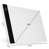 Image of Digital Graphic Tablet A4 LED Artist Thin Art Stencil Drawing Board Light Box Tracing Writing Portable Electronic Tablet Pad