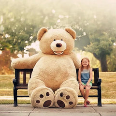 1pc Huge Size 260cm American Giant Bear Skin ,Teddy Bear Coat ,Good Quality Factary Price Soft Toys For Girls