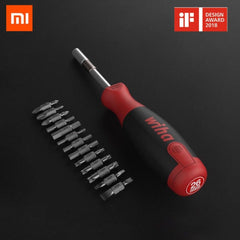 Original Xiaomi MI Mijia Wiha Daily Use Screw driver Kit 26-in-1 Precision Magnetic Bits with Hidden Magazine Magic Kits