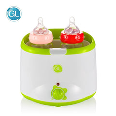 GL Electric Double Baby Bottle Milk Warmer & Sterilizer Smart Milk Heating Bottle Sterilizer Thermostat Warmer Food Egg
