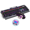 Image of Original Xinmeng Full Size Gaming Mechanical Keyboard Blue Black Switches with Backlight Anti-Ghosting for Teclado Gamer+Mouse