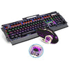 Image of Original Xinmeng Full Size Gaming Mechanical Keyboard Blue Black Switches with Backlight Anti-Ghosting for Teclado Gamer+Mouse