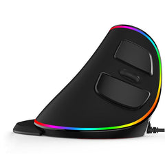 Delux T9 PLUS Mini Keyboard Professional Mechanical Gaming Keypad Ergonomic Vertical Optical Mouse Computer Mice for Gamer Mou