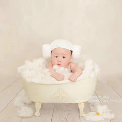 newborn Photography Props Iron Shower Bathtub photo shooting bathtub prop creative lovely newborn babies