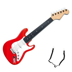 Children's Simulation Dual Mode Induction Electric Guitar With Shoulder Strap Educational Toys Music Instruments