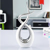 Image of Modern European Ceramic Lover Shape Desktop Ornaments Home Furnishing Decoration Crafts Art Wedding Gifts Figurines Office