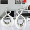 Image of Modern European Ceramic Lover Shape Desktop Ornaments Home Furnishing Decoration Crafts Art Wedding Gifts Figurines Office